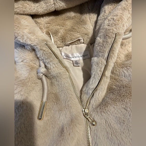 CATHERINE MALANDRINO
Hooded Faux Fur Jacket - Picture 4 of 9